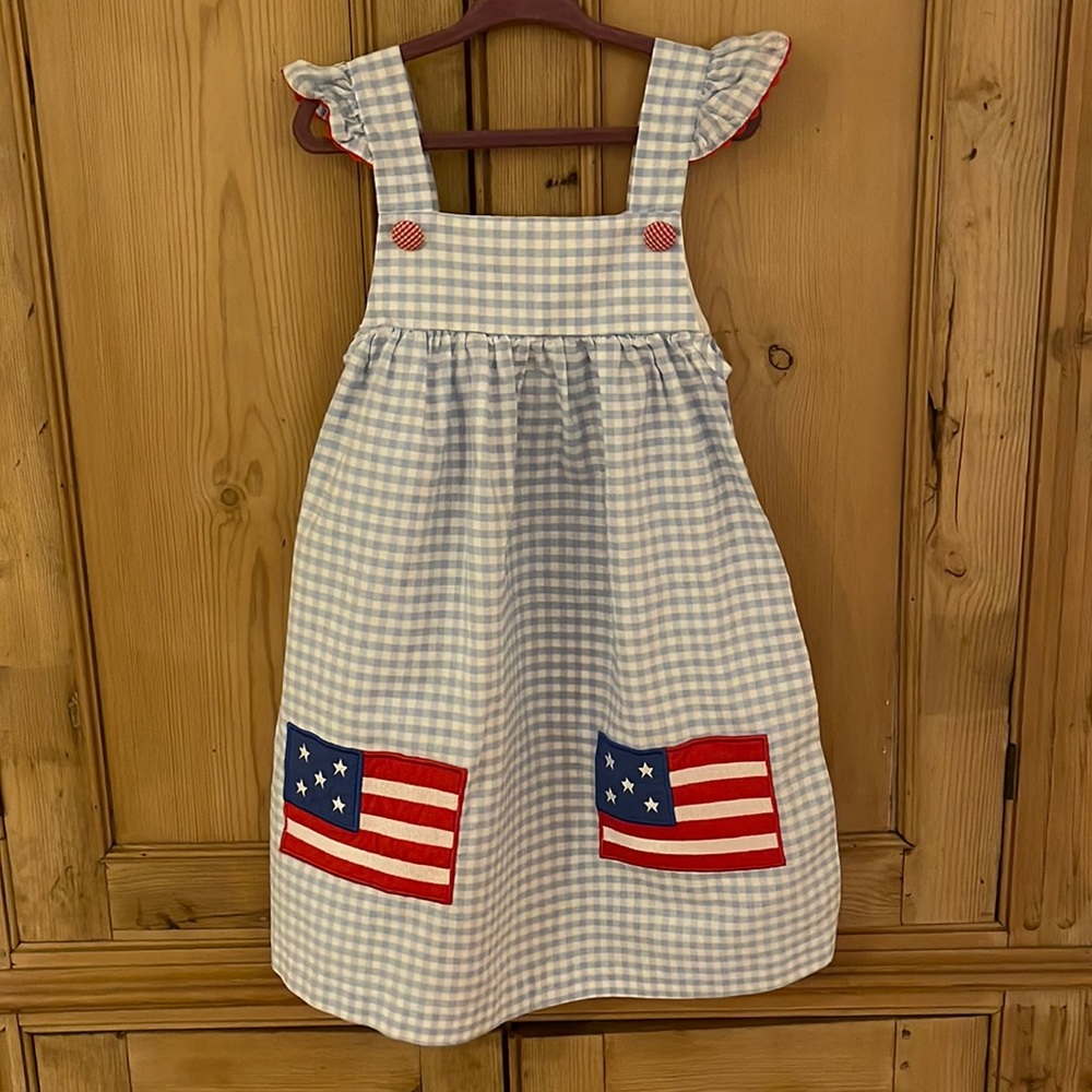 Classic Whimsy size 5 patriotic dress